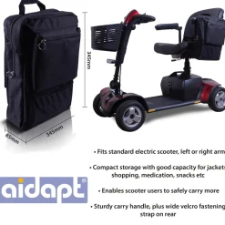 Aidapt scootmobieltas armleuningtas