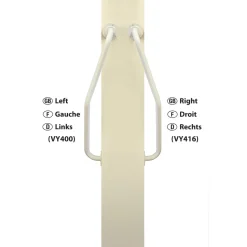 Aidapt vy400 Trapbeugel gedraaid LINKS