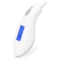 Alecto BC-27 - Infrarood oorthermometer, wit