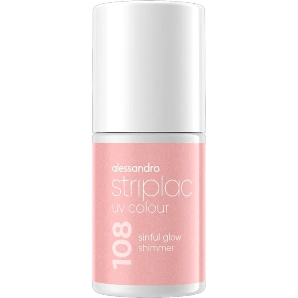 Alessandro Striplac UV Colour 108 Sinful Glow Nagellak