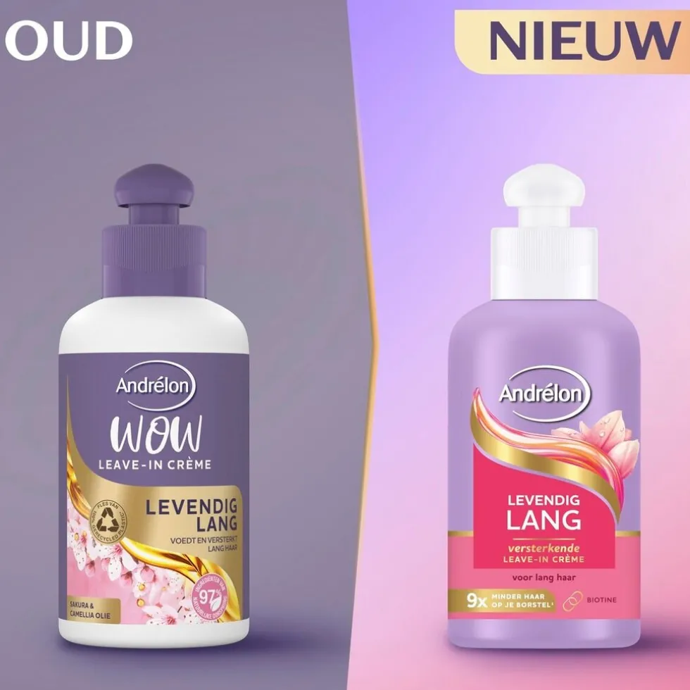 Andrélon Levendig Lang Leave-in Haarcrème