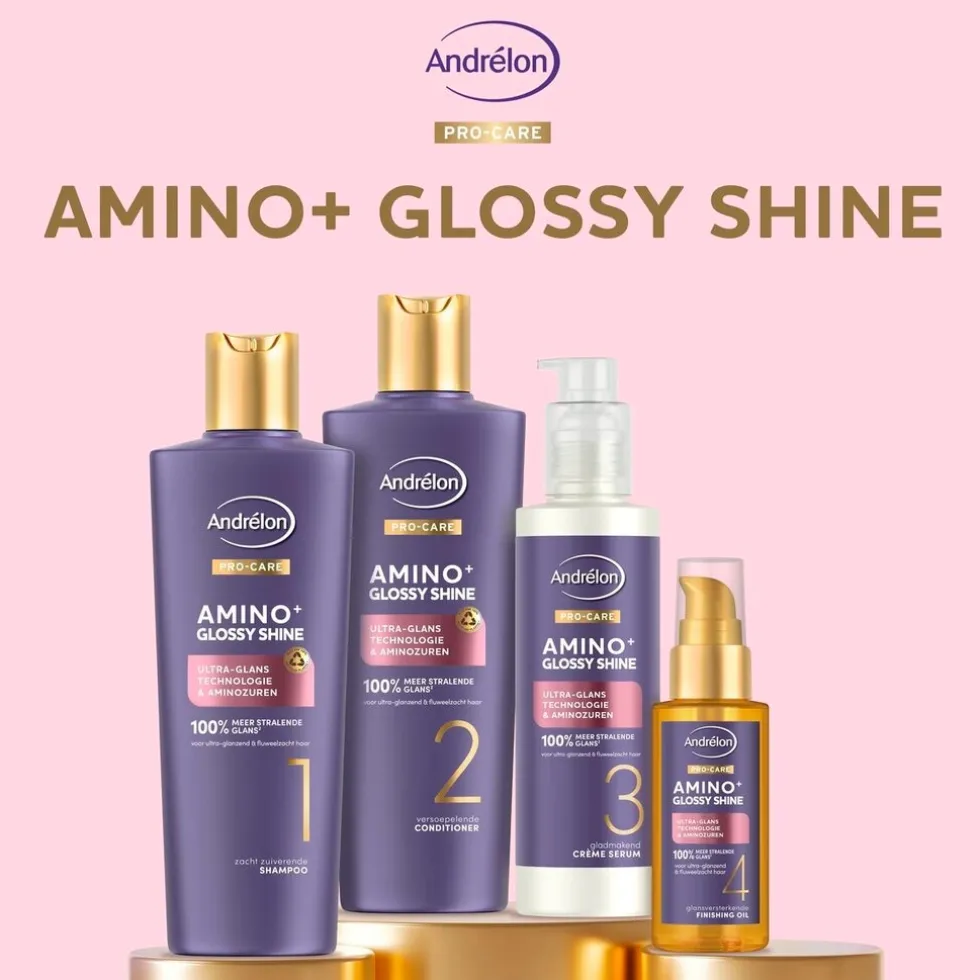 Andrélon Pro-Care Amino+ Glossy Shine Shampoo