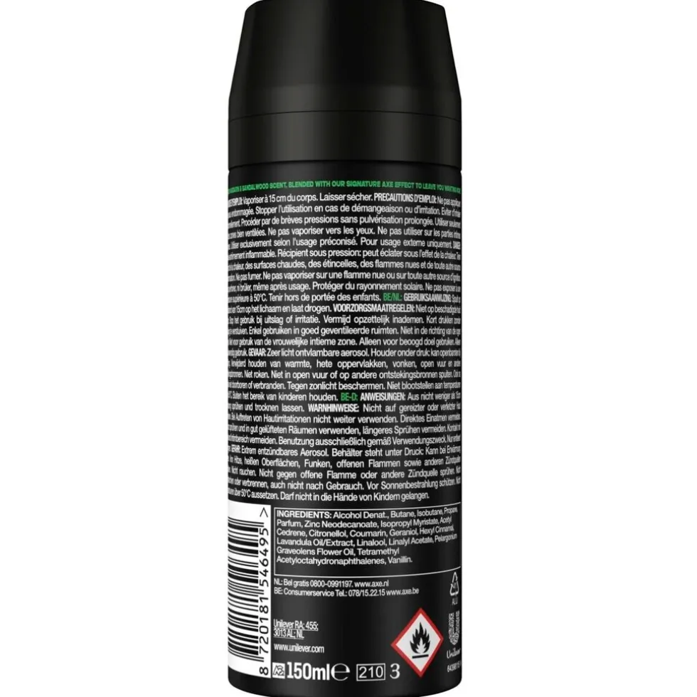 Axe Africa Deodorant & Bodyspray