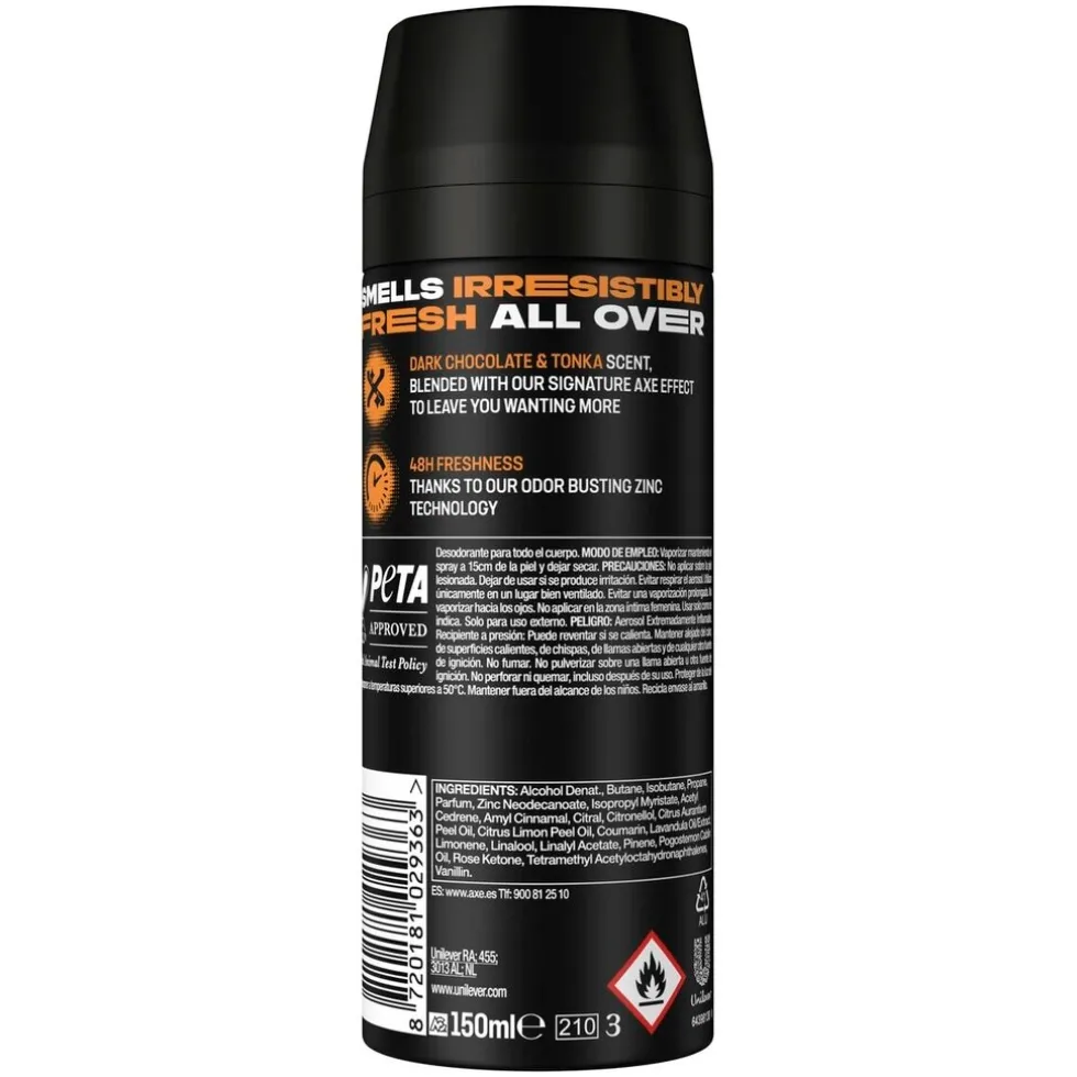 Axe Dark Temptation Deodorant & Bodyspray