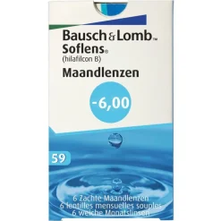 Bausch & Lomb -6.00 Maandlenzen