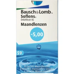 Bausch & Lomb -5.00 Maandlenzen