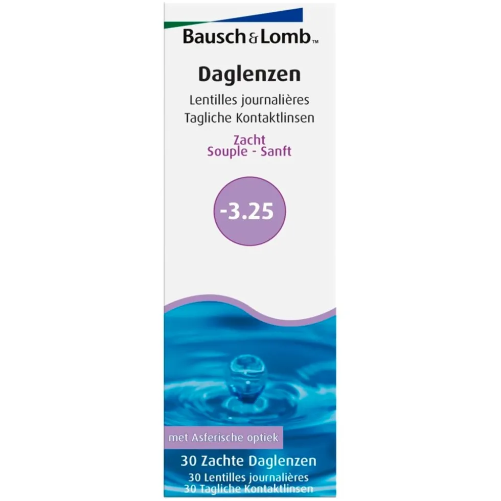 Bausch & Lomb -3.25 Zachte Daglenzen