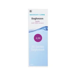 Bausch & Lomb -2.50 Zachte Daglenzen