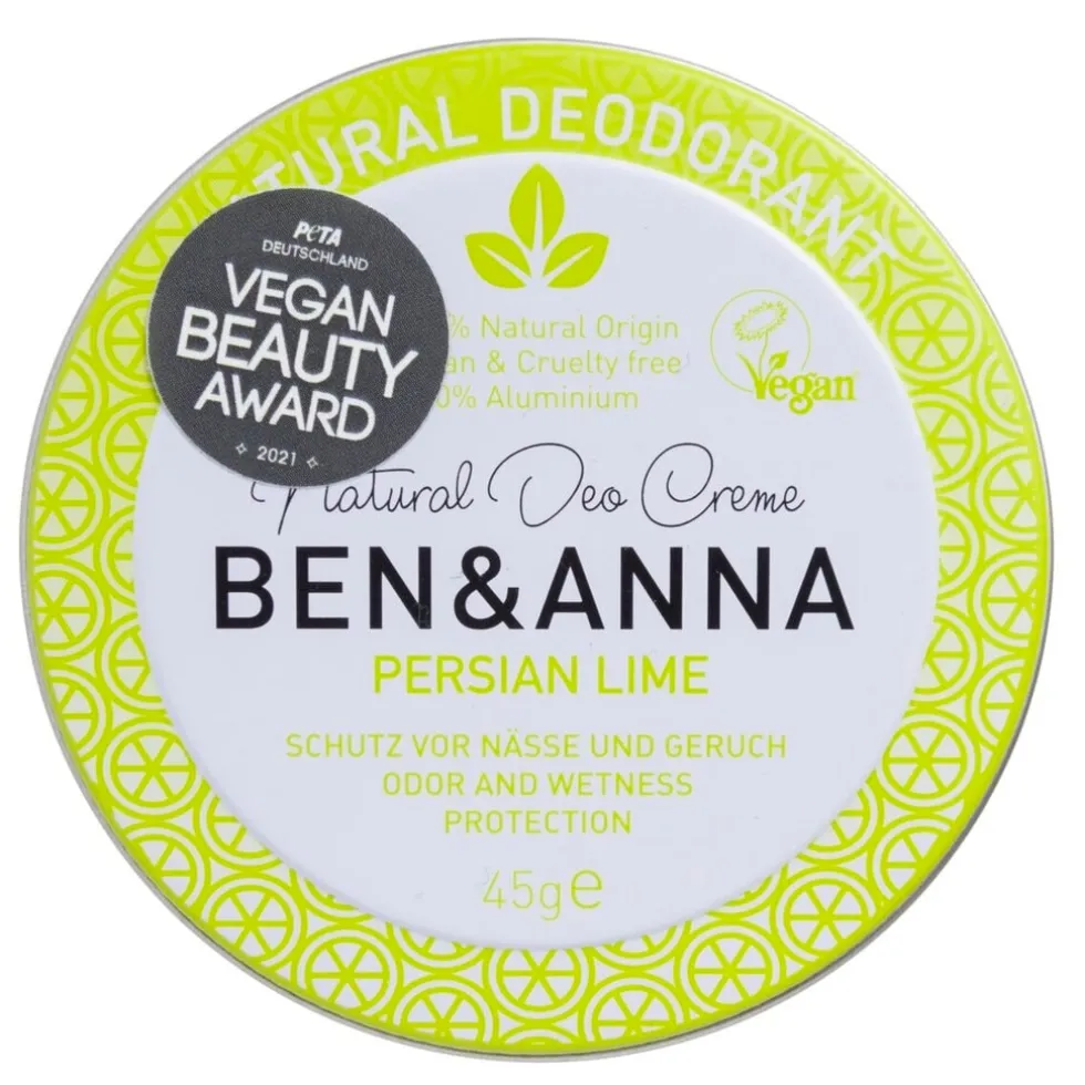 Ben & Anna Persian Lime Deodorantcrème in Blik