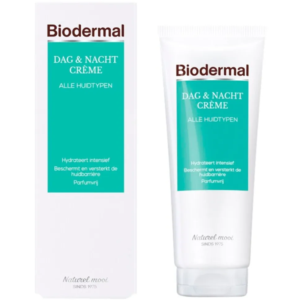 Biodermal Dag & Nachtcrème voor alle Huidtypen