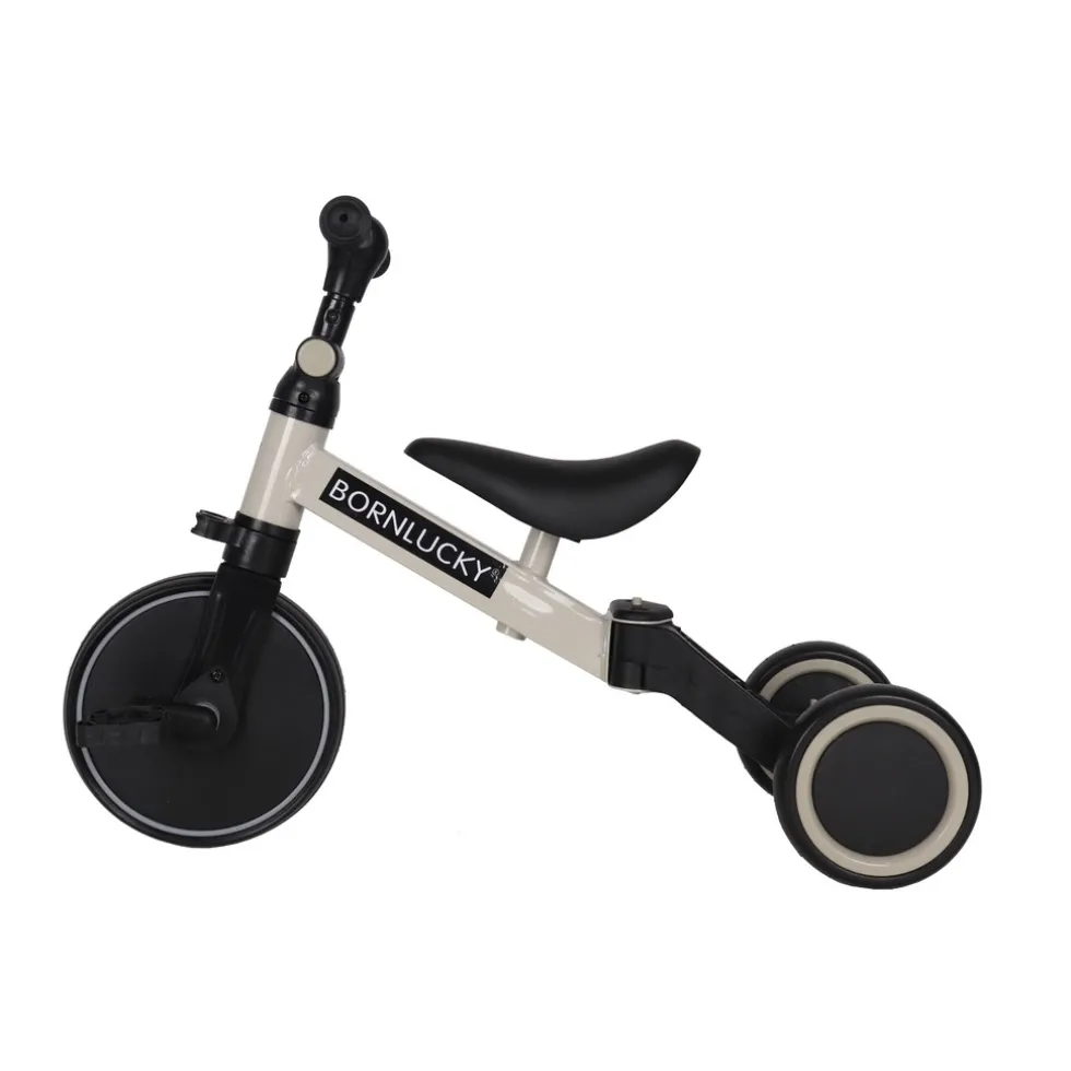 Born Lucky Loopfiets Trike Olijf