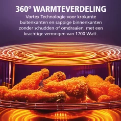 Brabantia PFAS-vrij BBEK1137 Airfryer