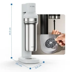 BRITA SodaTRIO Wit Single Unit