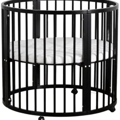 Buxibo Baby Box Grondbox Speelbox Playpen Kinderbox Rond Inclusief Matras