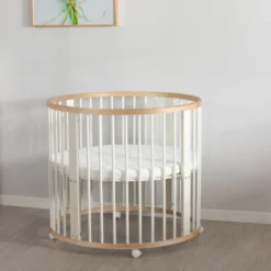Buxibo Baby Box Grondbox Speelbox Playpen Kinderbox Rond Inclusief Matras
