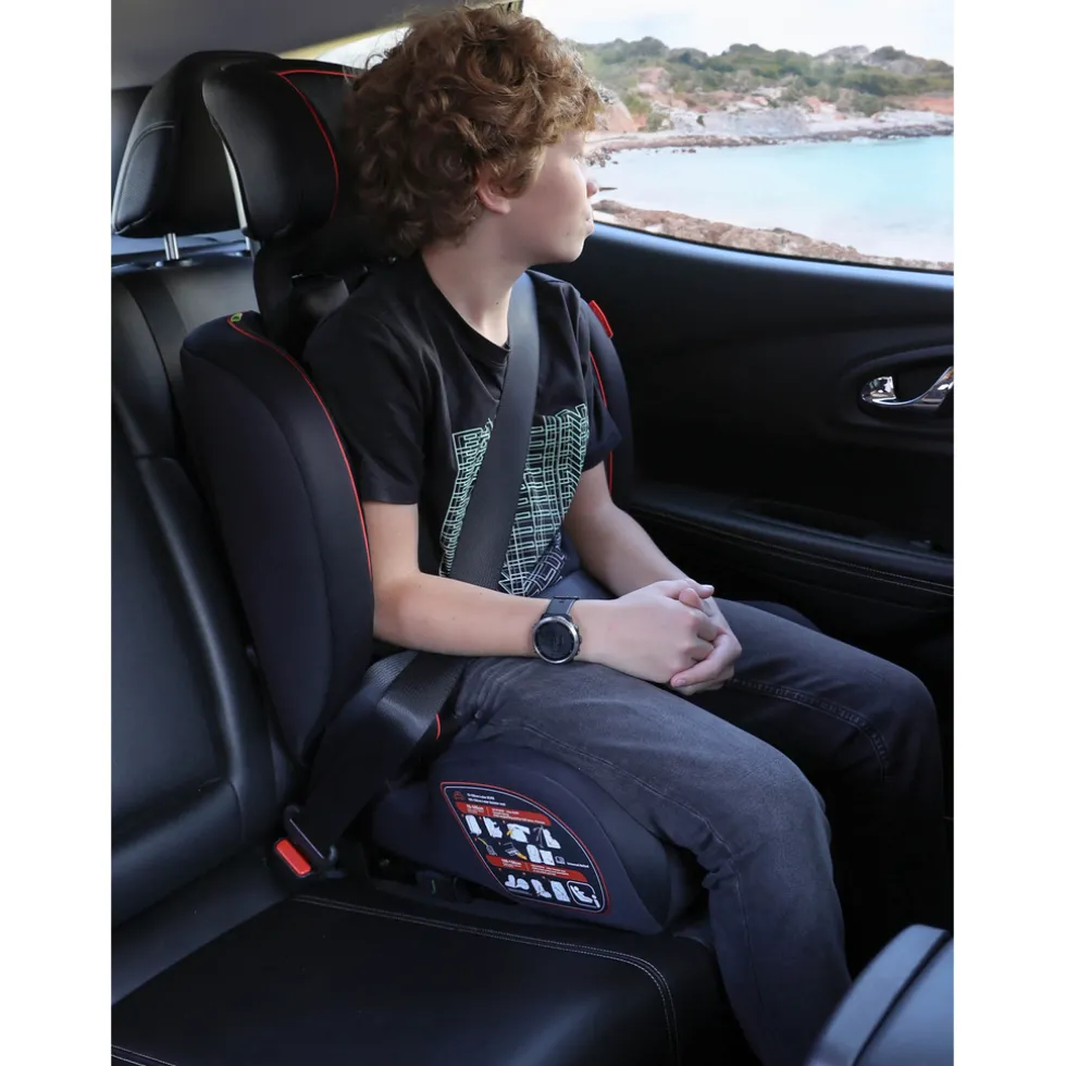 Carkids I-Size Autostoeltje Jessie 76-150cm Isofix Zwart/Rood