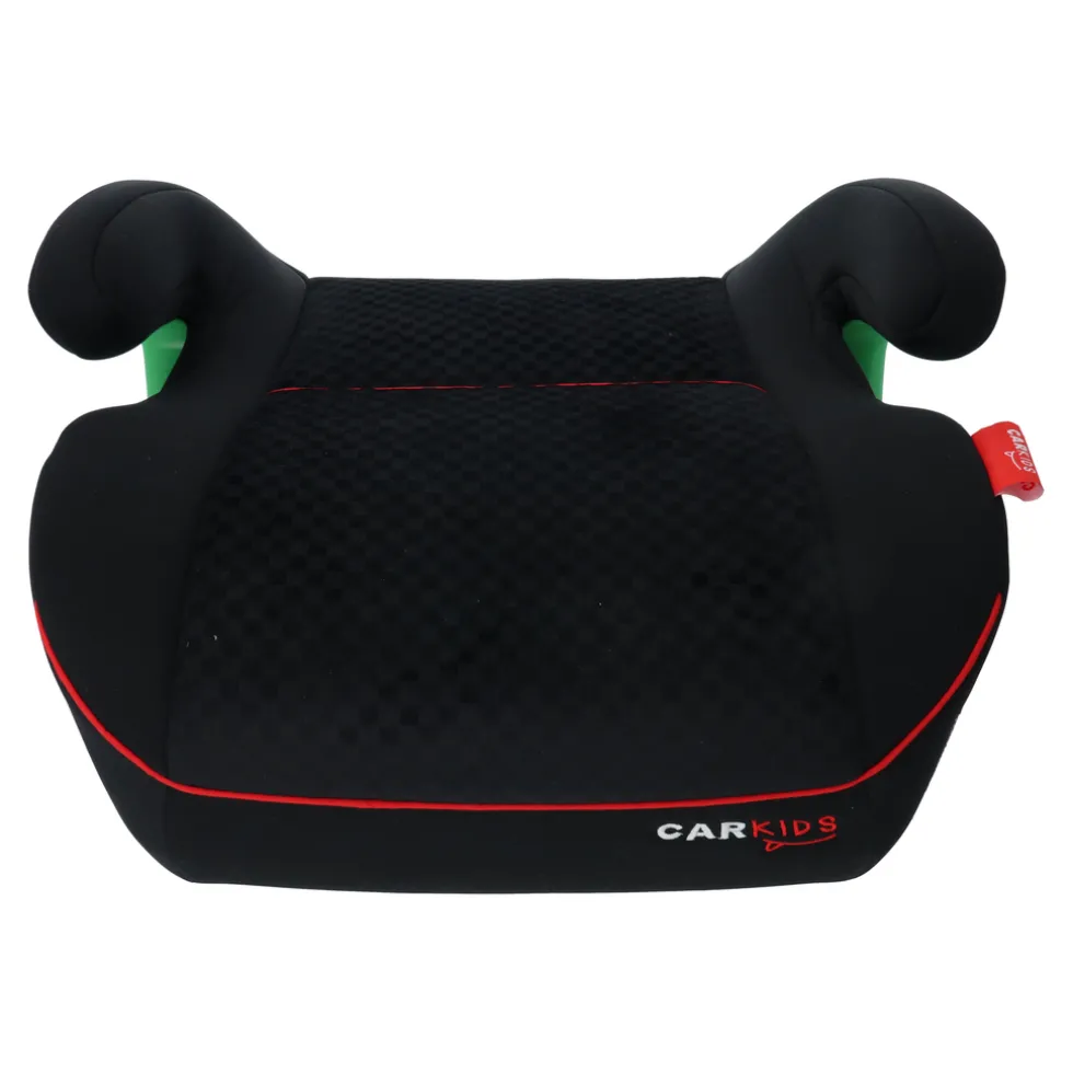 Carkids I-Size Isofix Zitverhoger Alfie 125-150cm Zwart/Rood