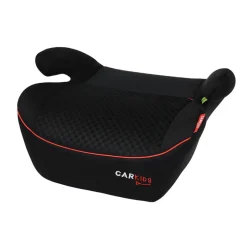 Carkids I-Size Zitverhoger Alex 125-150cm Zwart/Rood