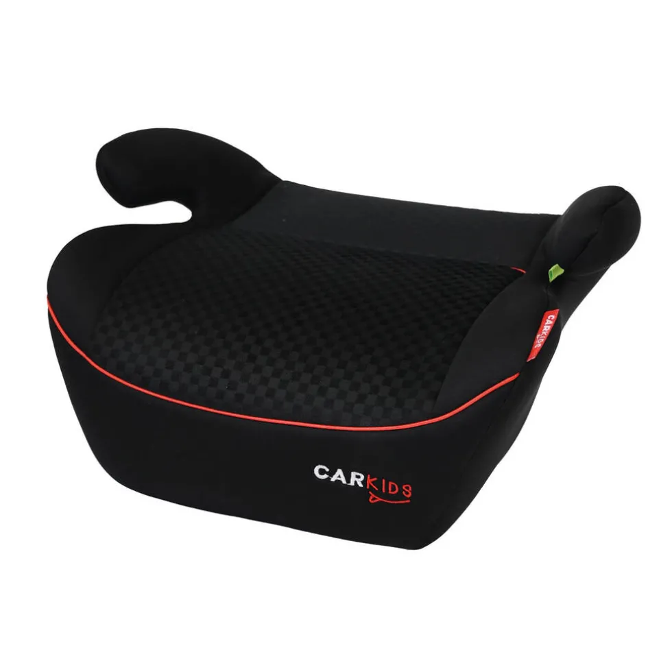 Carkids I-Size Zitverhoger Alex 125-150cm Zwart/Rood