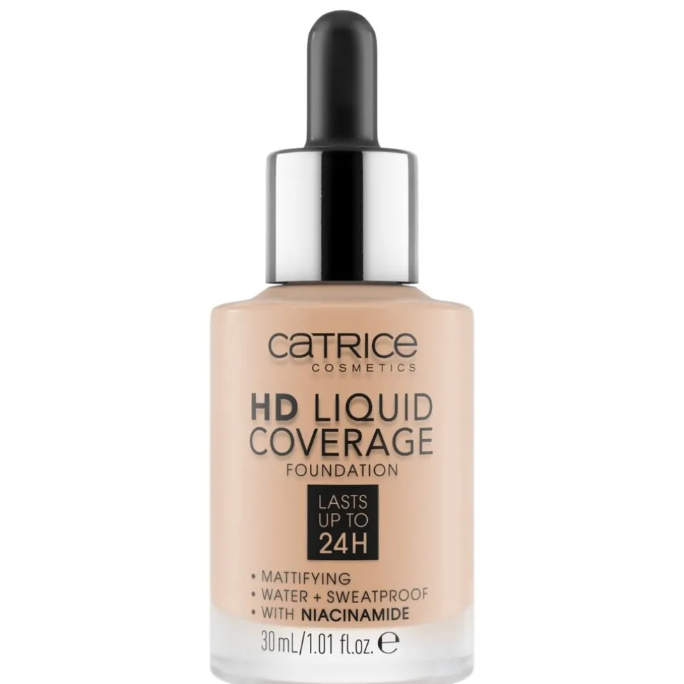 Catrice HD 030 Sand Beige Liquid Coverage Foundation