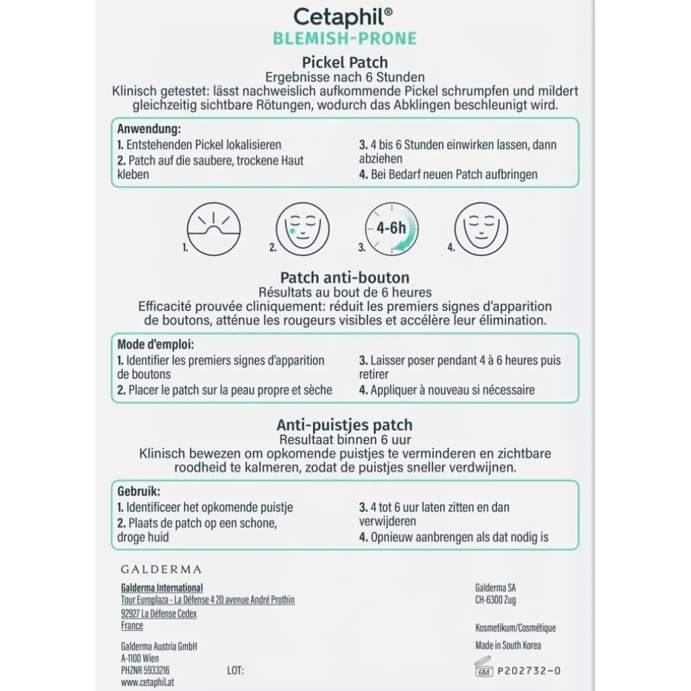 Cetaphil 6 Hours Fast Clear Pimple Patch