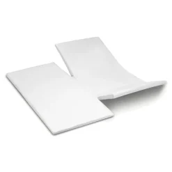 Cinderella Dubbele Splittopper Hoeslaken Jersey Katoen Stretch - white 180x200/210cm