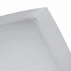 Cinderella Hoeslaken Basic Katoen 30cm Hoekhoogte - light grey 90x210cm