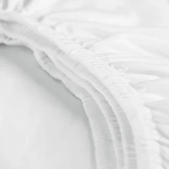 Cinderella Hoeslaken Dubbel Jersey Stretch 30cm Hoek - white 80/90x210/220 - 100x200cm