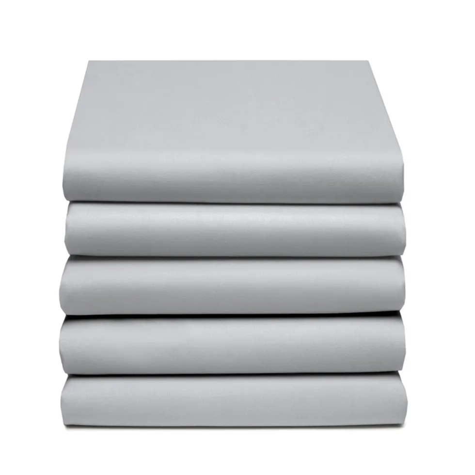 Cinderella Splittopper Hoeslaken Jersey Katoen Stretch Single Split - light grey 160x200/210cm