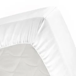 Cinderella Hoeslaken Basic Katoen 30cm Hoekhoogte - white 180x210cm