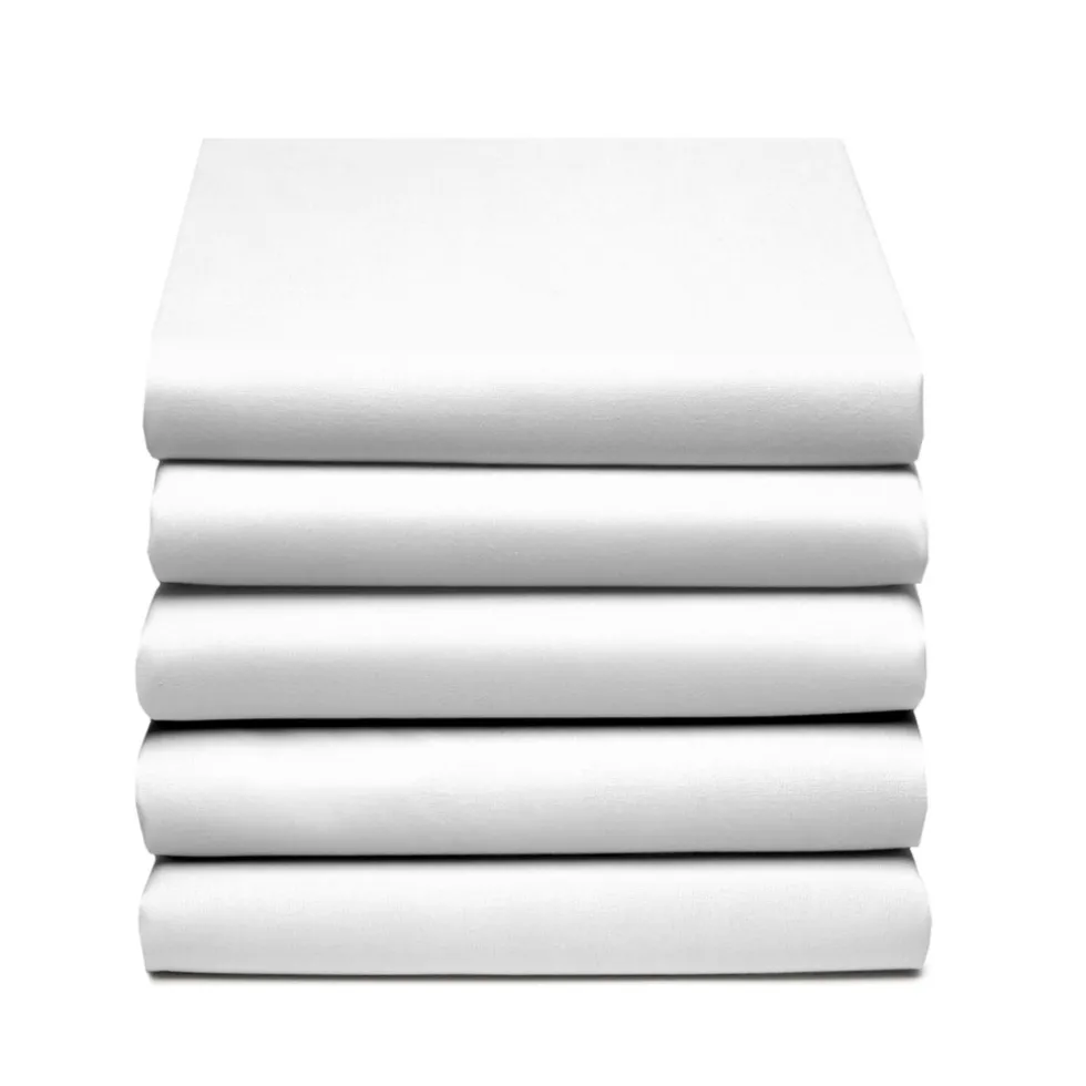 Cinderella Hoeslaken Jersey Stretch 30cm Hoge Hoek - white 140x210/220cm