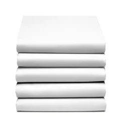 Cinderella Splittopper Hoeslaken Jersey Katoen Stretch Single Split - white 200x200/210cm