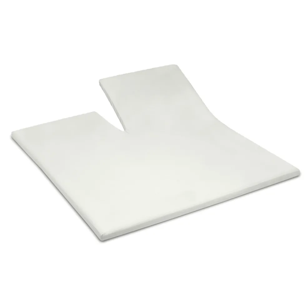 Cinderella Splittopper Single Split Hoeslaken Katoen Satijn - ivoor 180x200cm