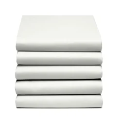 Cinderella Splittopper Single Split Hoeslaken Katoen Satijn - ivoor 180x200cm