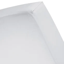Cinderella Splittopper Single Split Hoeslaken Katoen Satijn - light grey 160x200cm