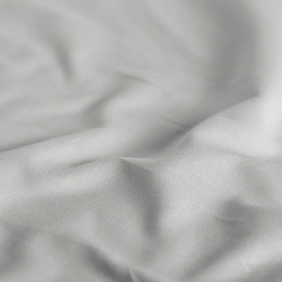 Cinderella Splittopper Single Split Hoeslaken Basic Katoen - light grey 180x210cm