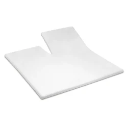 Cinderella Splittopper Single Split Hoeslaken Basic Katoen - white 160x200cm