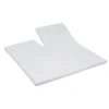 Cinderella Splittopper Single Split Hoeslaken Katoen Satijn - light grey 180x200cm