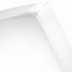 Cinderella Splittopper Single Split Hoeslaken Katoen Satijn - white 160x200cm