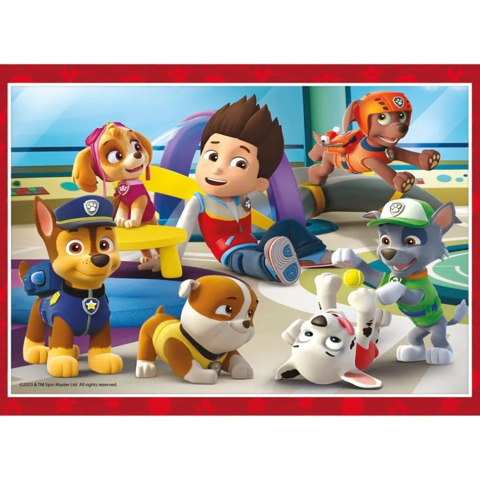 Clementoni Paw Patrol 4-in-1 Puzzel