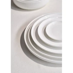 Cosy & Trendy 4 Stuks Moon White Ontbijt- en Dessertbord