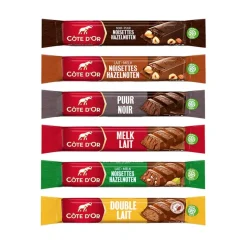 Côte d'Or deluxe geschenkdoos met een mix van 6 chocoladerepen