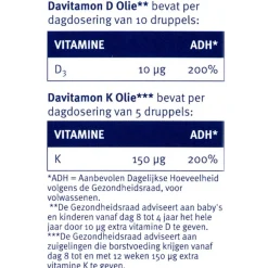 Davitamon Vitamine K en D Olie