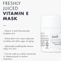 Dear, Klairs Freshly Juiced Vitamin E Mask