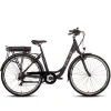 Degreaser dames ebike 50 cm 10.4 Ah 7sp zwart