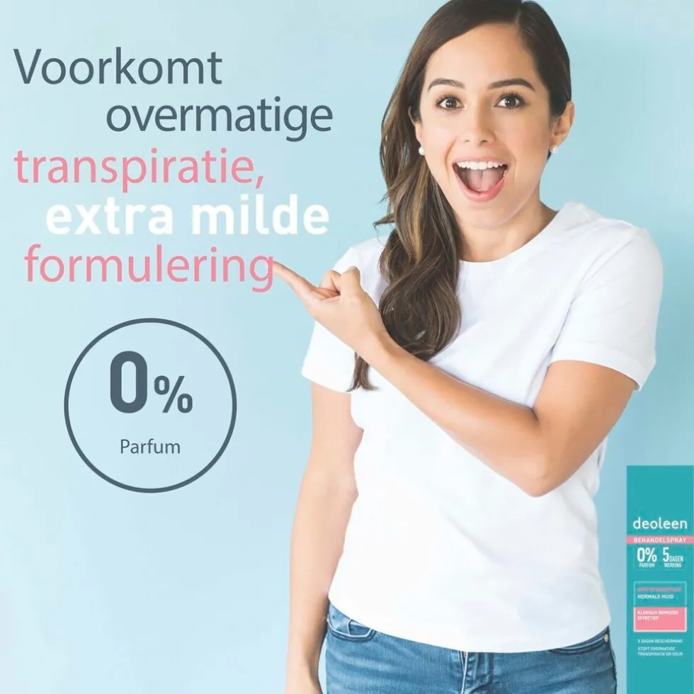 Deoleen Antitranspirant Behandelspray