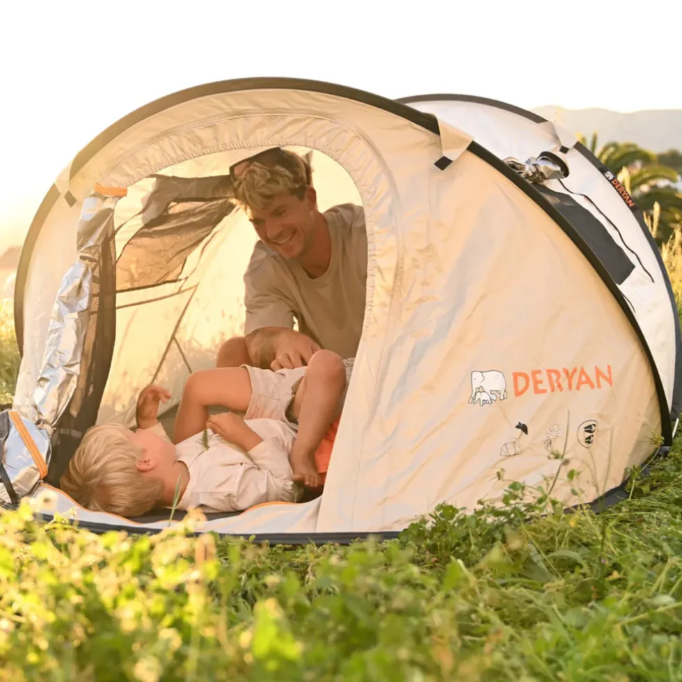 Deryan Dome Pop Up Tent 2 Persoons Anti UV 50+