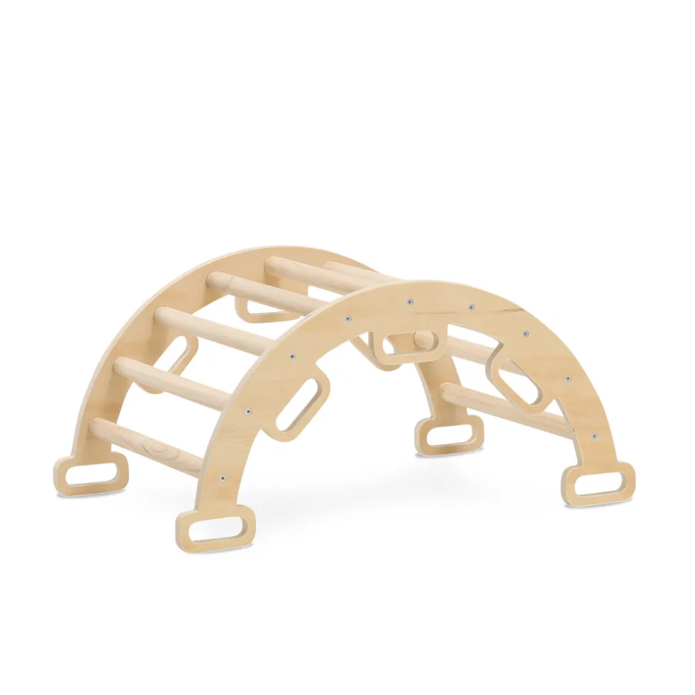 Deryan Luxe Opvouwbare Driehoek met Klimboog en Helling Montessori Meubels