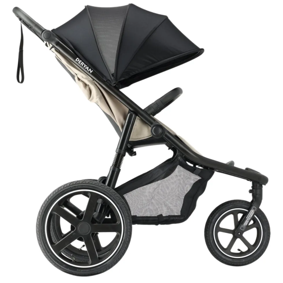 Deryan Bolt Jogging Kinderwagen Inclusief net en pomp