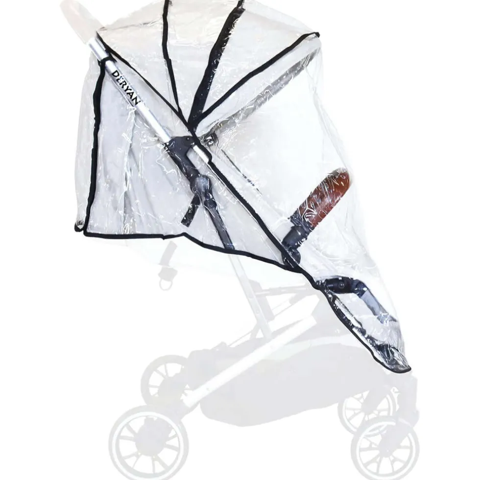 Deryan Easy Luxe Lichtgewicht Buggy + Regenhoes – Compact & Comfortabel